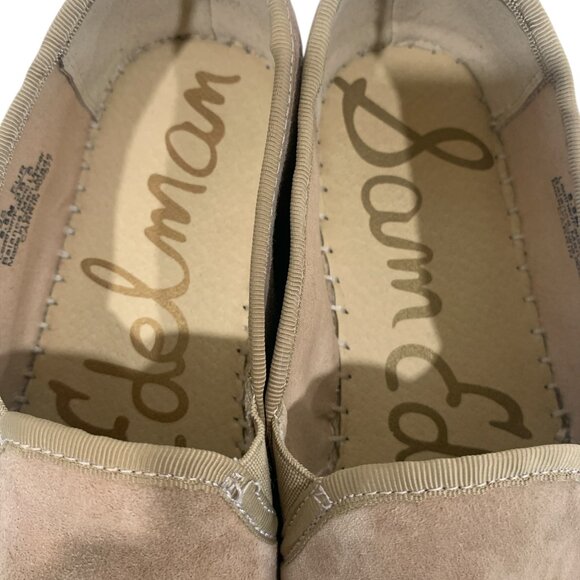 SAM EDELMAN Espadrille Women 8.5 Circus Flatform Slip On Christina Camel - Picture 7 of 9